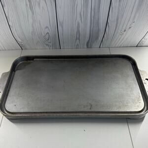 Vintage Chef Way Cast Aluminum Griddle # 404 Camping Pancakes Outdoor